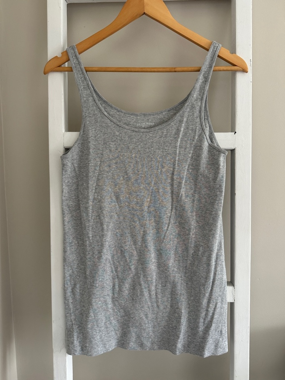 Eileen Fisher Organic Cotton Scoop Neck Tank